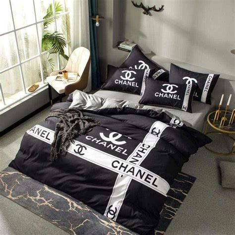 fake chanel bedding|chanel inspired bedding set.